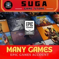 EPIC GAMES MANY GAMES ACCOUNT (CAN CHANGE ALL ACCOUNT INFORMATION) [15+ GAMES]