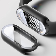 Screen Protector For Xiaomi Mi Band 10 9 8 bfc protective Hard PC bumper Tempered Glass+Cover Mi Ban