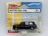 Tomica Tomy T12 F56-1-16 Austin Taxi Cab - UK Edition - Carded - Made In China - B