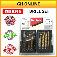 MAKITA HSS DRILL BIT SET / METAL DRILL BIT / MATA BESI