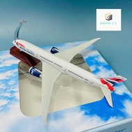 BOEING 787 DISPLAY PLANE MODEL "BRITISH AIRWAYS UK Airlines" 20CM HIGH QUALITY ALLOY 1:400 SCALE