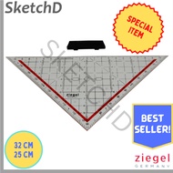 Ziegel Ruler Triangle Ruler Template Triangle 32 cm 819430