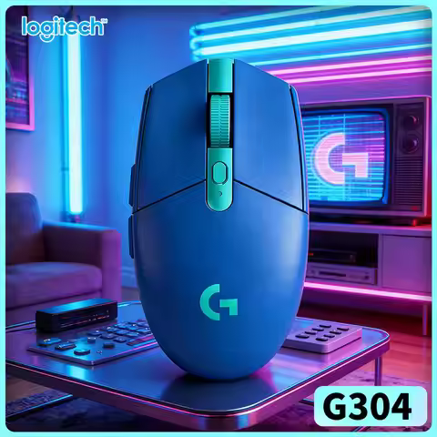 Logitech G304 Wireless Mouse LIGHTSPEED Tech 12000 DPI HERO Sensor 1ms Response 9-Month Battery Mult