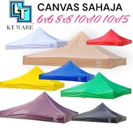 KT WARE 8x8 10x10 Canvas only market canopy Canvas canopy/ cloth canopy tent market