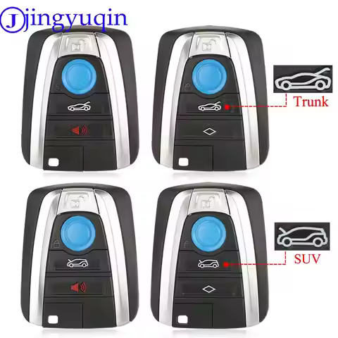 jingyuqin Replacement Smart Remote Car Key Shell Case For BMW i3 i8 Series 2014 2015 2016 2017 Car A