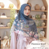 Hijabwanitacantik - Segiempat Florence Scarf Polycotton Jumbo Rj24.3