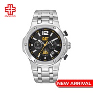 CAT NAVIGO Chrono A9-143-11-131 Stainless Steel Band Analog Watch | 10 ATM | 44 MM | 2Y Warranty