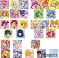 光之美少女 - 食玩威化餅 貼紙 3  (20 個入)