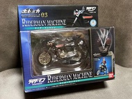 RIDERMAN MACHINE 幪面超人 KAMEN RIDER 仮面ライダー 怪金剛 + 電單車 全新 BANDAI 正版 POPYNICA SUPER MACHINE SERIES 03 完美主