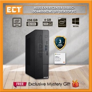 Asus ExpertCenter S500SC-0G6405002WS SFF Desktop PC (Pentium G6405 4.10GHz,256GB SSD,4GB,Intel,W11,H