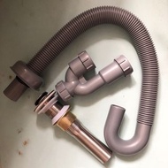 全新 面盆下水管 洗手盆 彈跳芯