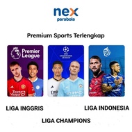 Original Paket Liga Inggris Nex Parabola Liga Champions Nex Parabola