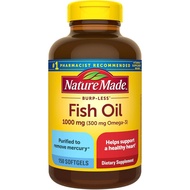 Nature Made Hiccup-3 300mg Softgels 150 Capsules