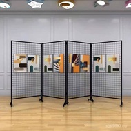 Calligraphy Grid Exhibition Rack Exhibition Kindergarten Grid Painting Art Grid Folding Painting Exh