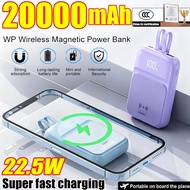 【3C Certification✅】Ccc power bank Magnetic Power bank 20000mAh Wireless  Power bank 3c Powerbank Fas