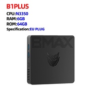 [Xhna70] N3350โปรเซสเซอร์ B1 BMAX Plus Intel พีซีขนาดเล็ก Celeron Windows 10 Pro 4K 6GB 64GB USB HDM