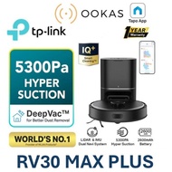 TP-Link RV30 MAX PLUS 5300Pa Robot Vacuum Cleaner LiDAR Auto Empty Dock 3L Large Dust Bag/RV20 MAXPL