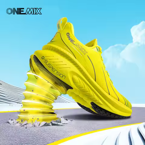 ONEMIX Road Running Shoes for Men Summer Breathable Mesh Men's Sneakers Outdoor Training Sport Joggi