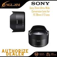 Sony 21mm Ultra-Wide Conversion Lens for FE 28mm f/2 Lens(SONY MALAYSIA WARRANTY)