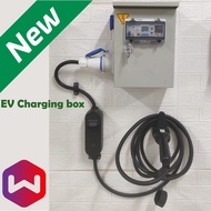 ตู้EV สำหรับ Portable charger ตู้ไฟชาร์จรถยนต์ไฟฟ้า EV Charing box ปลั๊กไฟชาร์จEV,เครื่องชาร์จรถยนต์