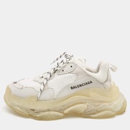 Sepatu BalBalenciaga Triple S Off Clear Sole Sneaker Original Shoes a