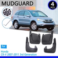 Mudguards fit for Honda CR-V 2007~2011 CR V CRV 2008 2009 2010 Car Accessories Mudflap Fender Auto R