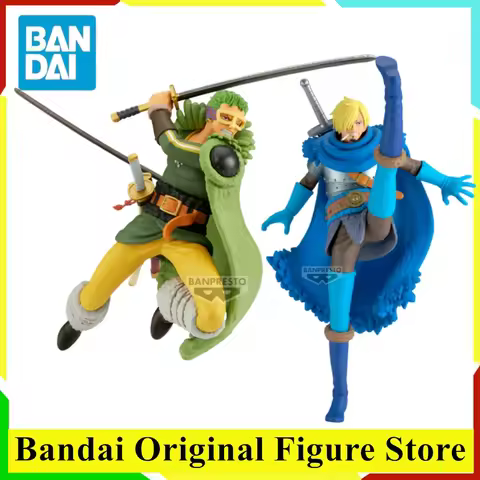 Original One Piece Anime Zoro & Sanji Battle Record Collection Elbaph Action Figurine Toys PVC Model