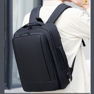 Men's Fashion Travel Backpack Anti-Theft Slim Backpack With USB Port Design