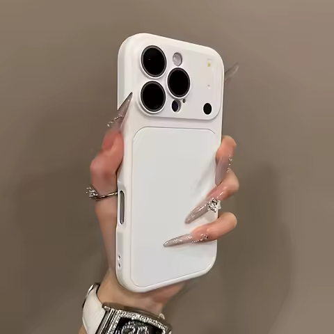 Fashion Matte 2 IN 1 Phone Cases For iPhone 17 16 14 Pro Max 17Pro Lens Protection Cover For iPhone 