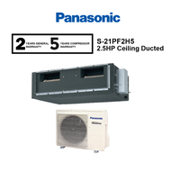 Panasonic 2.5HP S-21PF2H5 / U-21PS2H5-1 Ceiling Ducted Air Conditioner Ceiling Concealed Inverter / 