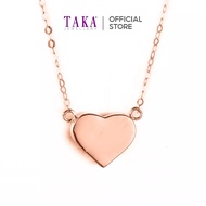 TAKA Jewellery Dolce 18K Gold Necklace Heart