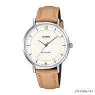CASIO นาฬิกาข้อมือผู้หญิง รุ่น LTP-VT04D-4A LTP-VT04D-7A LTP-VT04D-1A LTP-VT04D-1A LTP-VT04D-2A LTP-