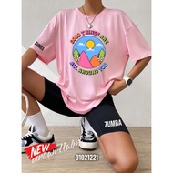 ZUMBA GIRL'S SHORT GYM T-SHIRT AND LEGGINGS FOR WOMEN COMPATIBLE