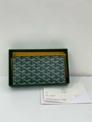 👝 Goyard Grenelle Green Monogram long wallet  with receipt 戈雅 Grenelle 老花滿印長款錢包 綠色 經典老花圖案  有單