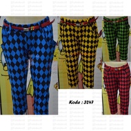 Girls' Pants Model 7/8 Spandex Printing T-Shirt