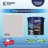 KANSAI RAIN BLOCK - Cat Pelapis Anti Bocor 4 in 1 Kemasan 4 Kg