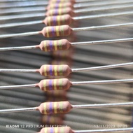100 pcs 470k resistor 1/2 watt japan