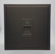 SIMON I7 GREY OUTLET DATA CAT 6 RJ 45
