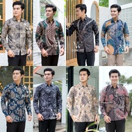 KEMEJA PRIA KATUN Batik Men SIZE M L XL XXL BATIK Shirt Cotton Long Sleeve MODERN BATIK Shirt For Women