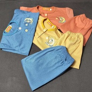 Long Sleeve Cotton Baby Oblong Suit, baby clothes in many colors S-XL 0-36 Months 3 Colors