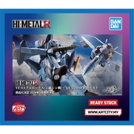(READY STOCK) Bandai Hi-Metal R - Macross - VF-0A Phoenix - (Shin Kudo) +  QF-2200D-B Ghost
