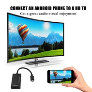 ruba888 Micro USB to HDMI Adapter 1080P 8-Channel Stereo Sound 5pin Video for Android Smartphone Sui