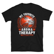 Gun Control Aroma Therapy 2Nd Amendment Freedom T-Shirt Tops Casual Streetwear Tee