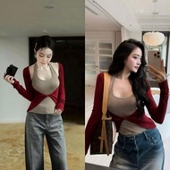 Women's Two-Piece Shirt Set Modern Design, Beautiful Form, Easy to Wear H HY553