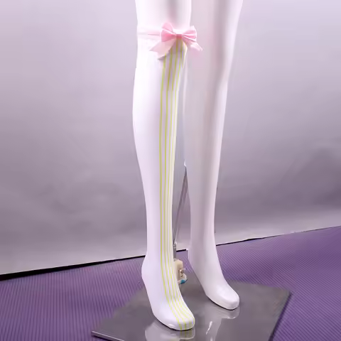 Anime Pripara Manaka Laala Cosplay Stockings Over Knee Socks Elastic velvet Thigh Stockings Tights H
