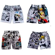 5 Pcs Trendy Cartoon Pattern Boxer Shorts for Men & Lotto MaterialWanita