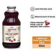 Lakewood Gluten Free Organic Pure Tart Cherry Juice 946ml