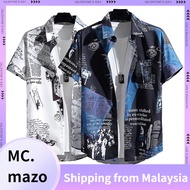 Men's Printed Shirts Hawaiian Shirts Vintage Shirts Korean Shirts M-5XL