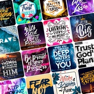 Small Ref Magnet Bible Verse, Inspirational, Motivational Quotes