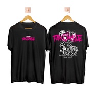 LOKAL HITAM Black Fake Smile T-shirt / Local Brand Clothes / Local Brand Clothes / Others / Adult Me